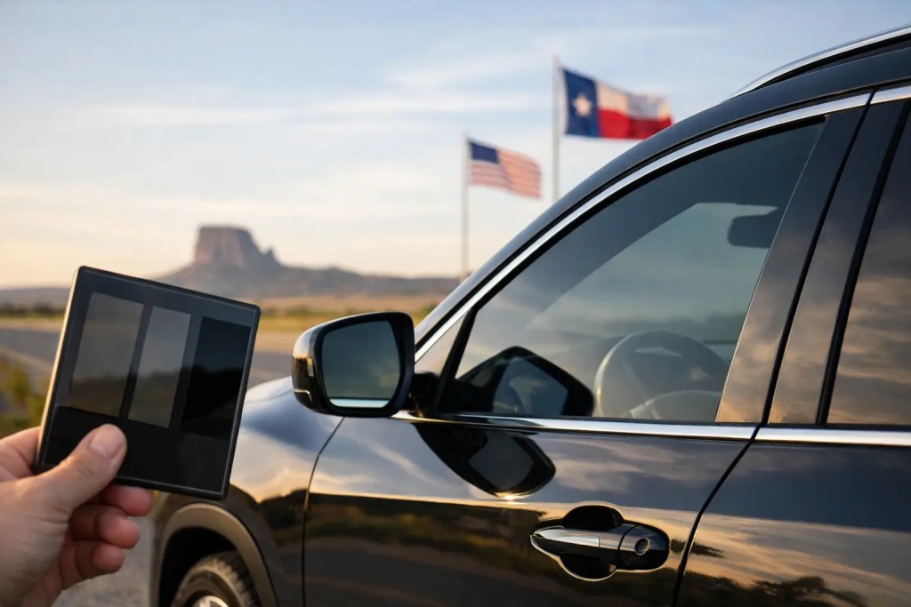 How to Choose Tint Darkness in Texas Legally